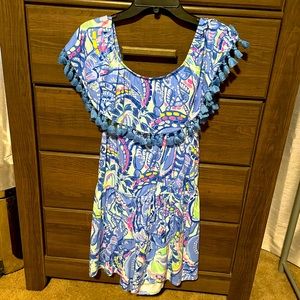 Lilly Pulitzer romper, size medium, colorful💙💚💖
